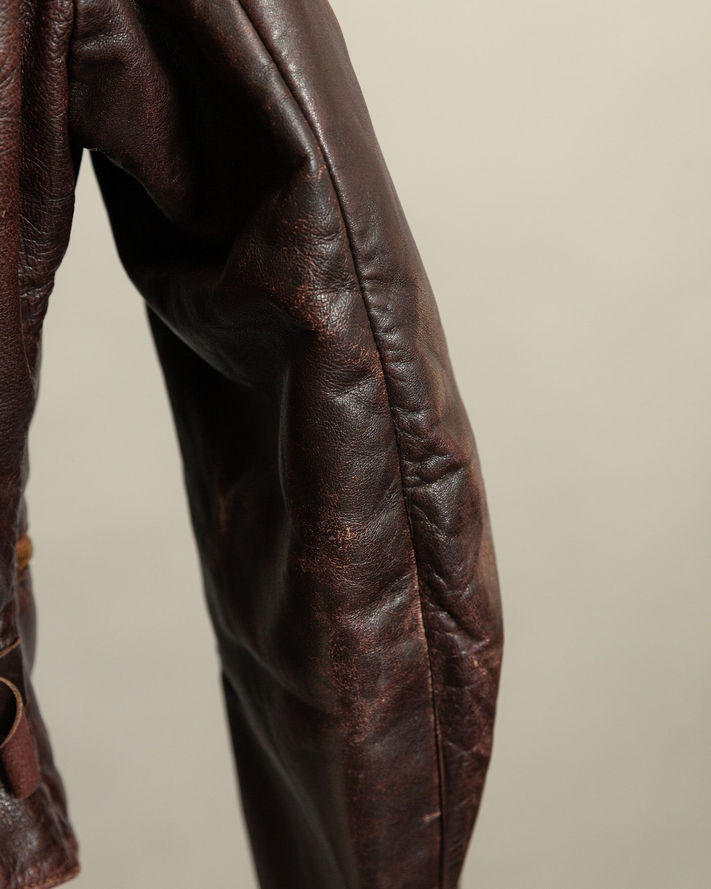 WWII Luftwaffe Fighter Pilot Leather Jacket - Hartmann Style 1930s