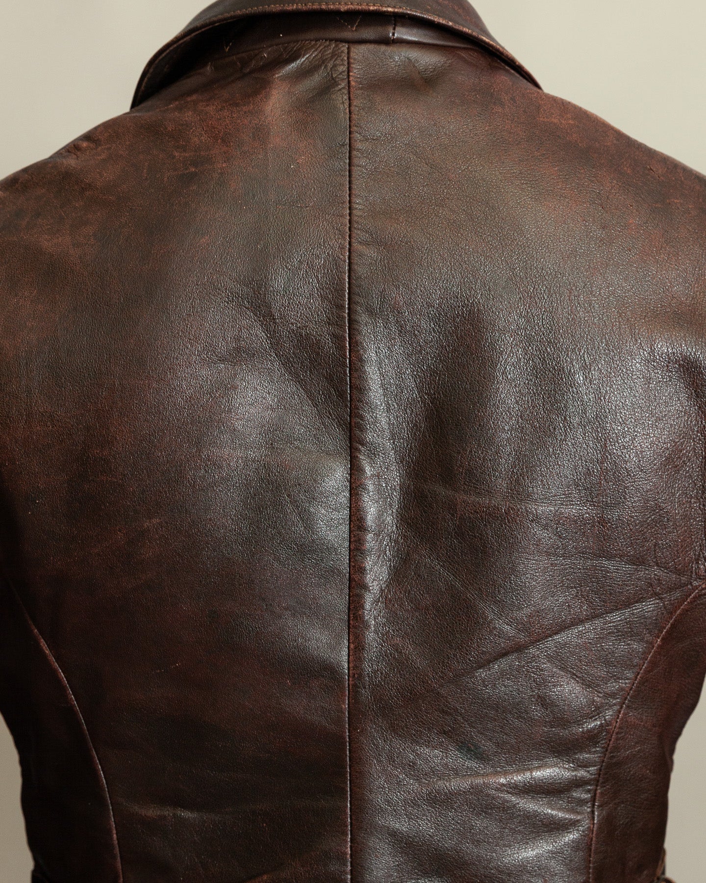 WWII Luftwaffe Fighter Pilot Leather Jacket - Hartmann Style 1930s