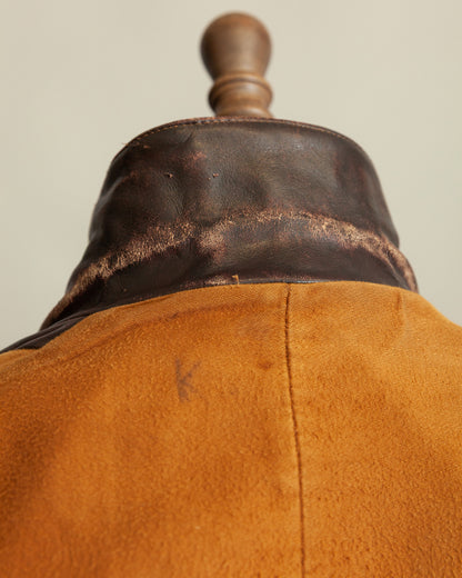 WWII Luftwaffe Fighter Pilot Leather Jacket - Hartmann Style 1930s