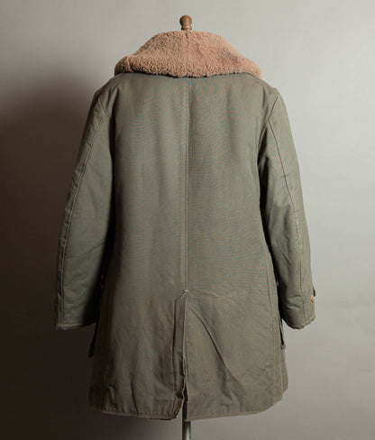 Vintage 1940s Swedish M1909 Livpäls Sheepskin Military Parka Matts Larsson