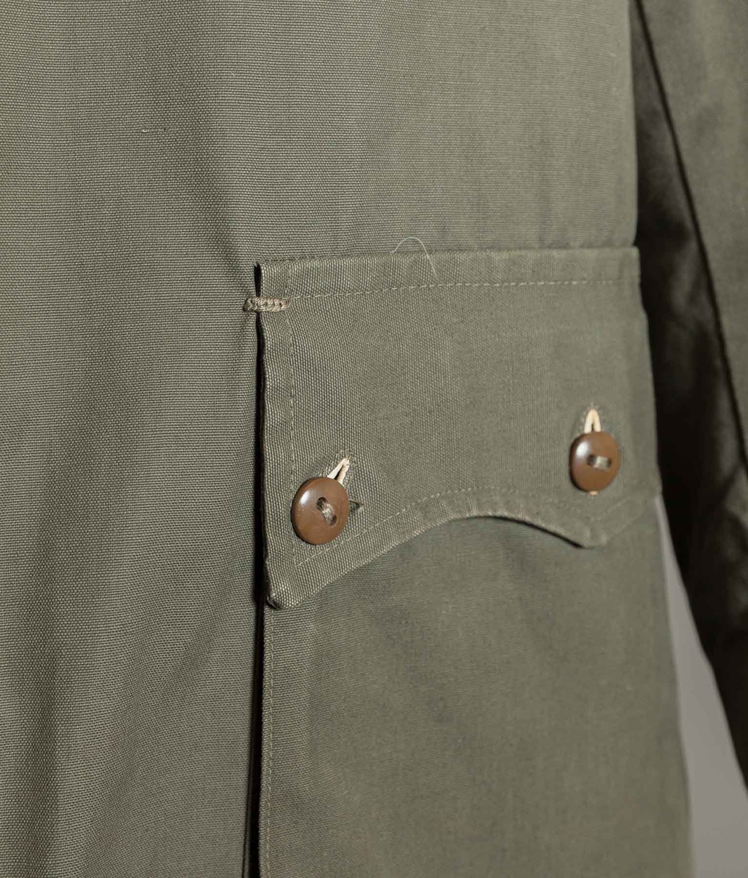 Vintage 1940s Swedish M1909 Livpäls Sheepskin Military Parka Matts Larsson