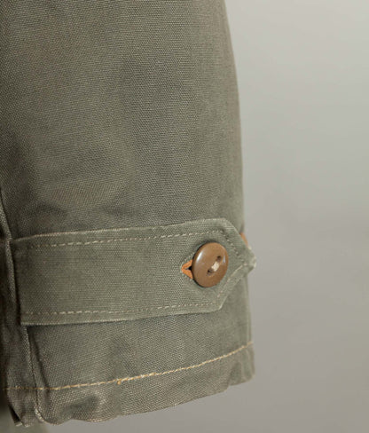 Vintage 1940s Swedish M1909 Livpäls Sheepskin Military Parka Matts Larsson