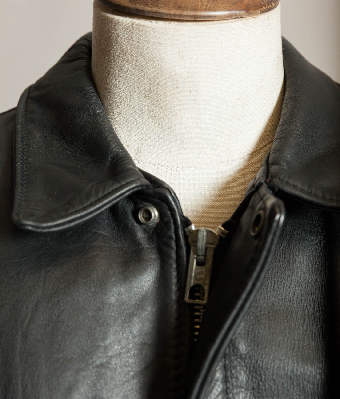 Vintage 1980s Schott 684SM Steerhide A-2 Flight Jacket Made in USA