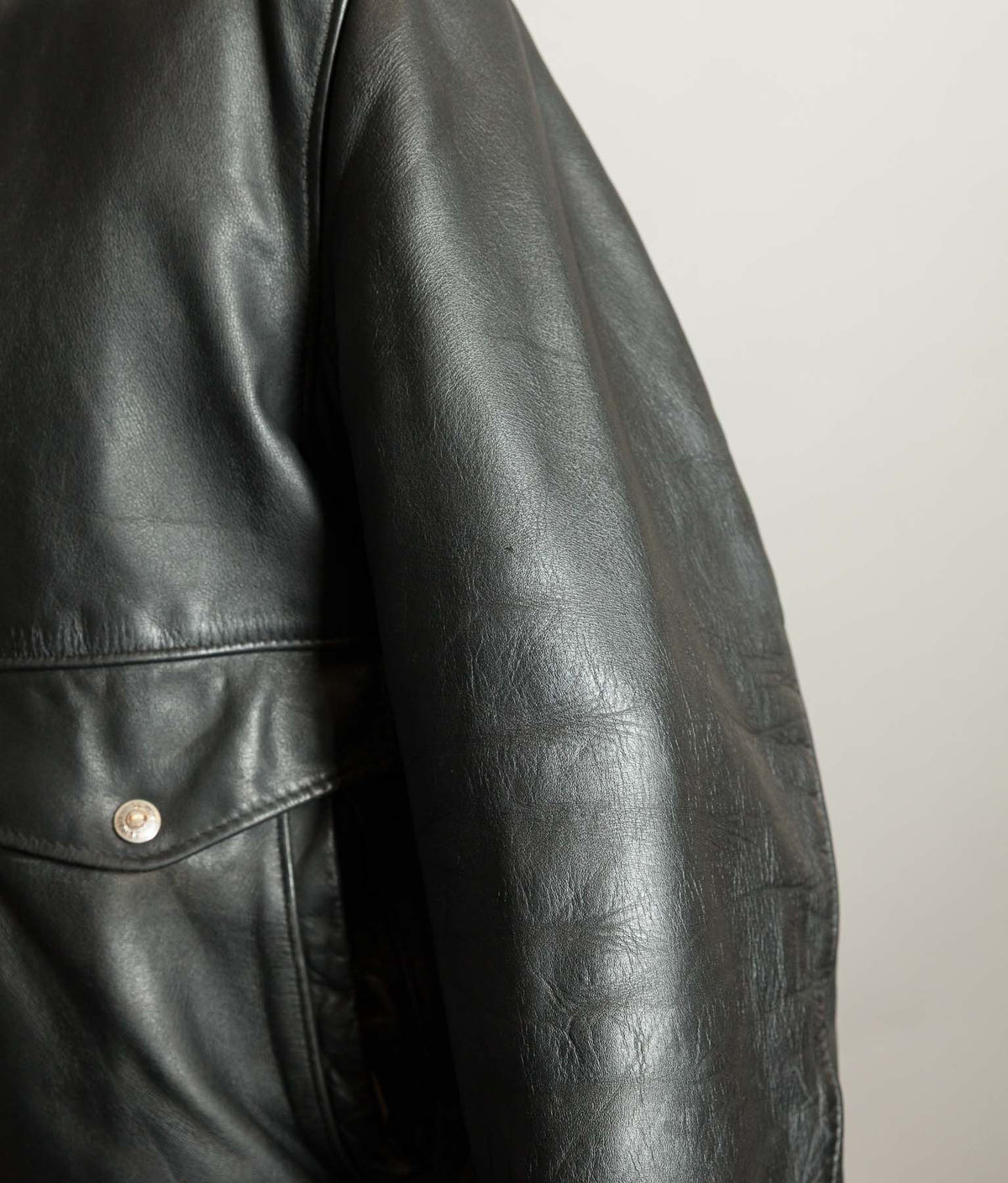 Vintage 1980s Schott 684SM Steerhide A-2 Flight Jacket Made in USA