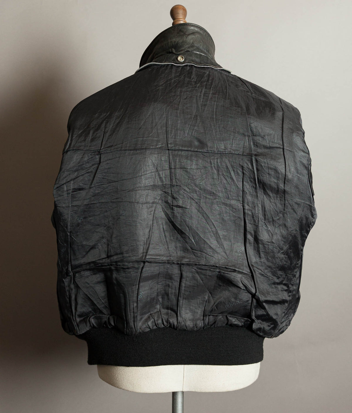 Vintage 1980s Schott 184SM Naked Cowhide A-2 Flight Jacket Made in USA
