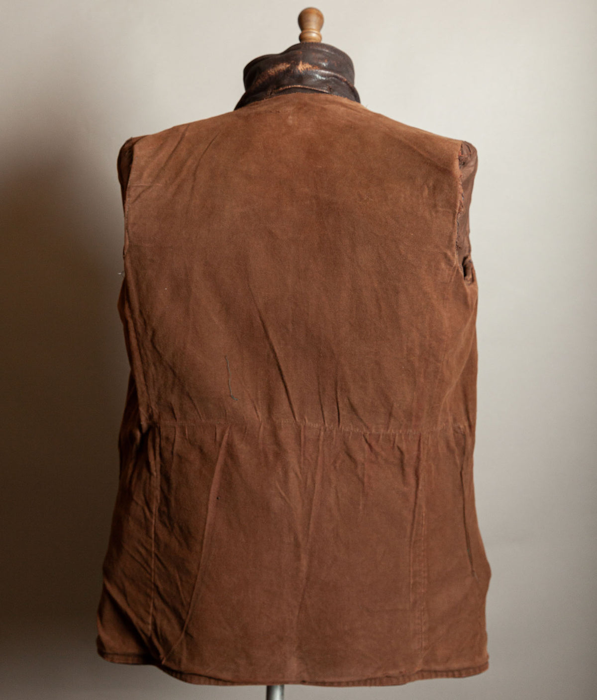 Vintage 1940s German Wehrmacht Kradmelder Leather Motorcycle Dispatch Rider Jacket