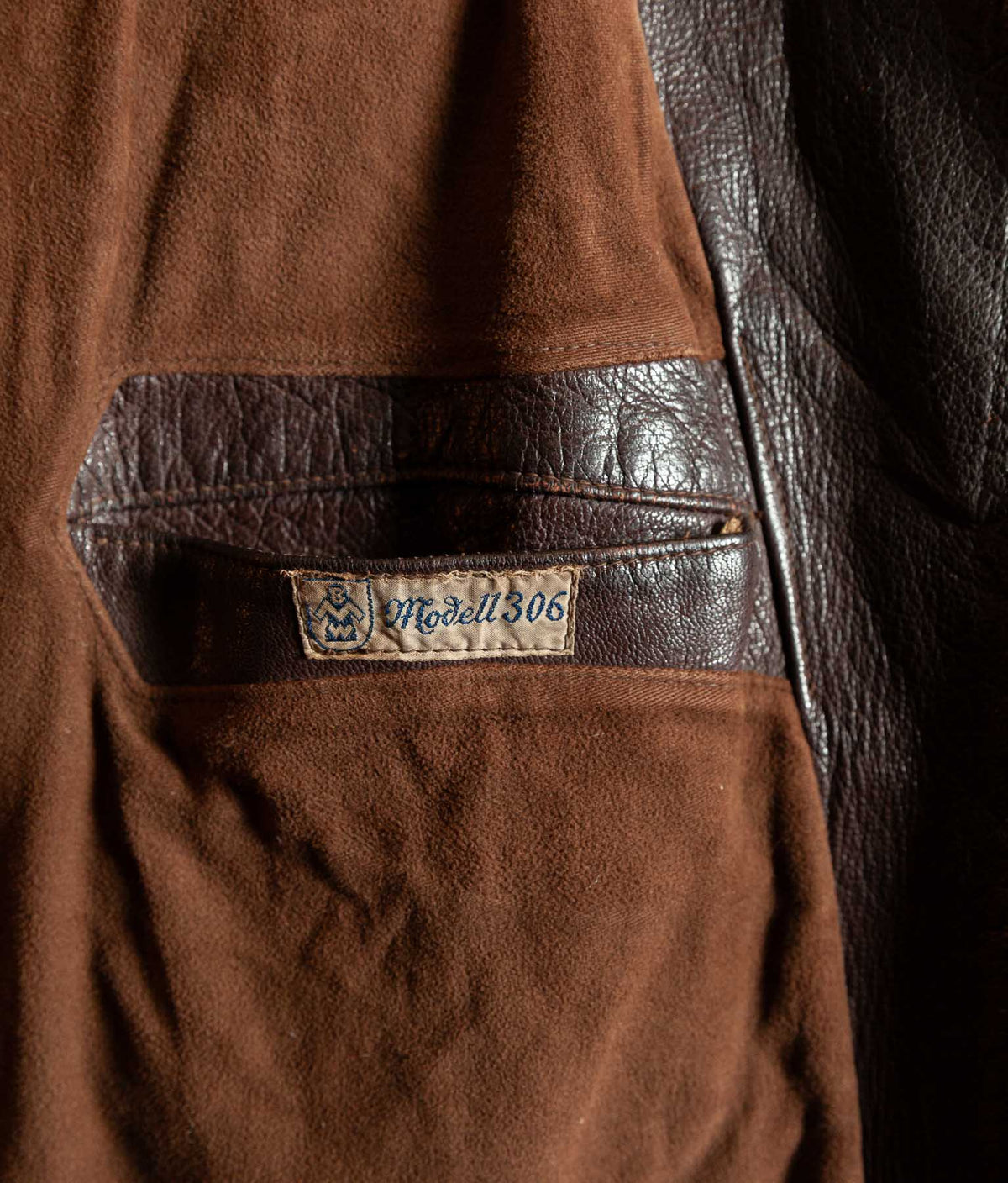 Vintage 1940s German Wehrmacht Kradmelder Leather Motorcycle Dispatch Rider Jacket