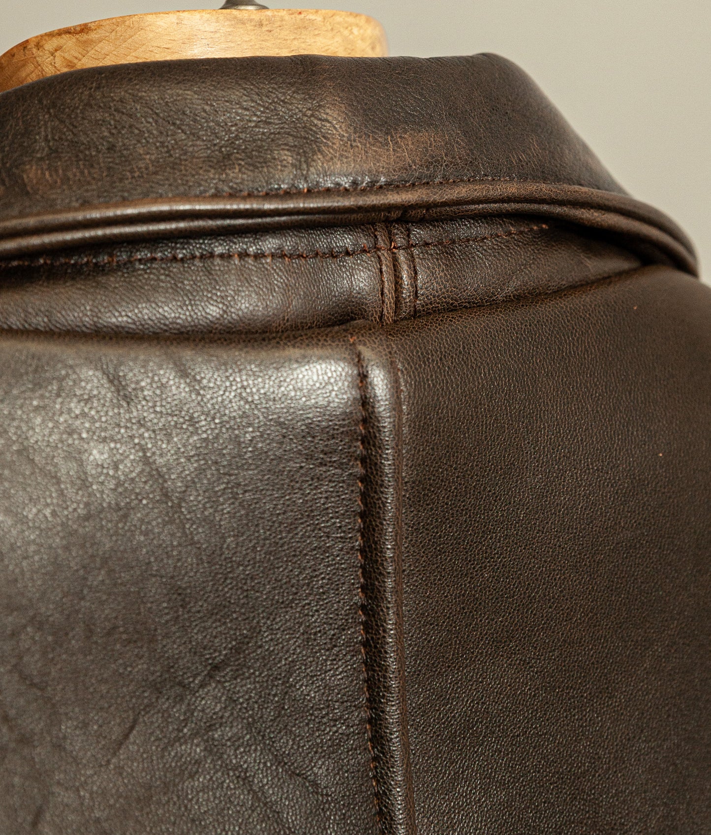 Vintage Avirex A2 Flight Jacket Brown Leather USA Made