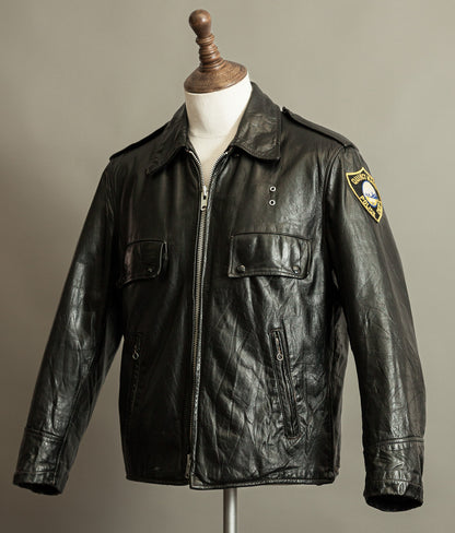 Vintage 1960s American Police Motorcycle Patrol Jacket