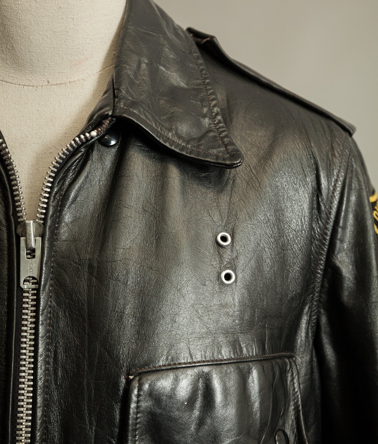 Vintage 1960s American Police Motorcycle Patrol Jacket