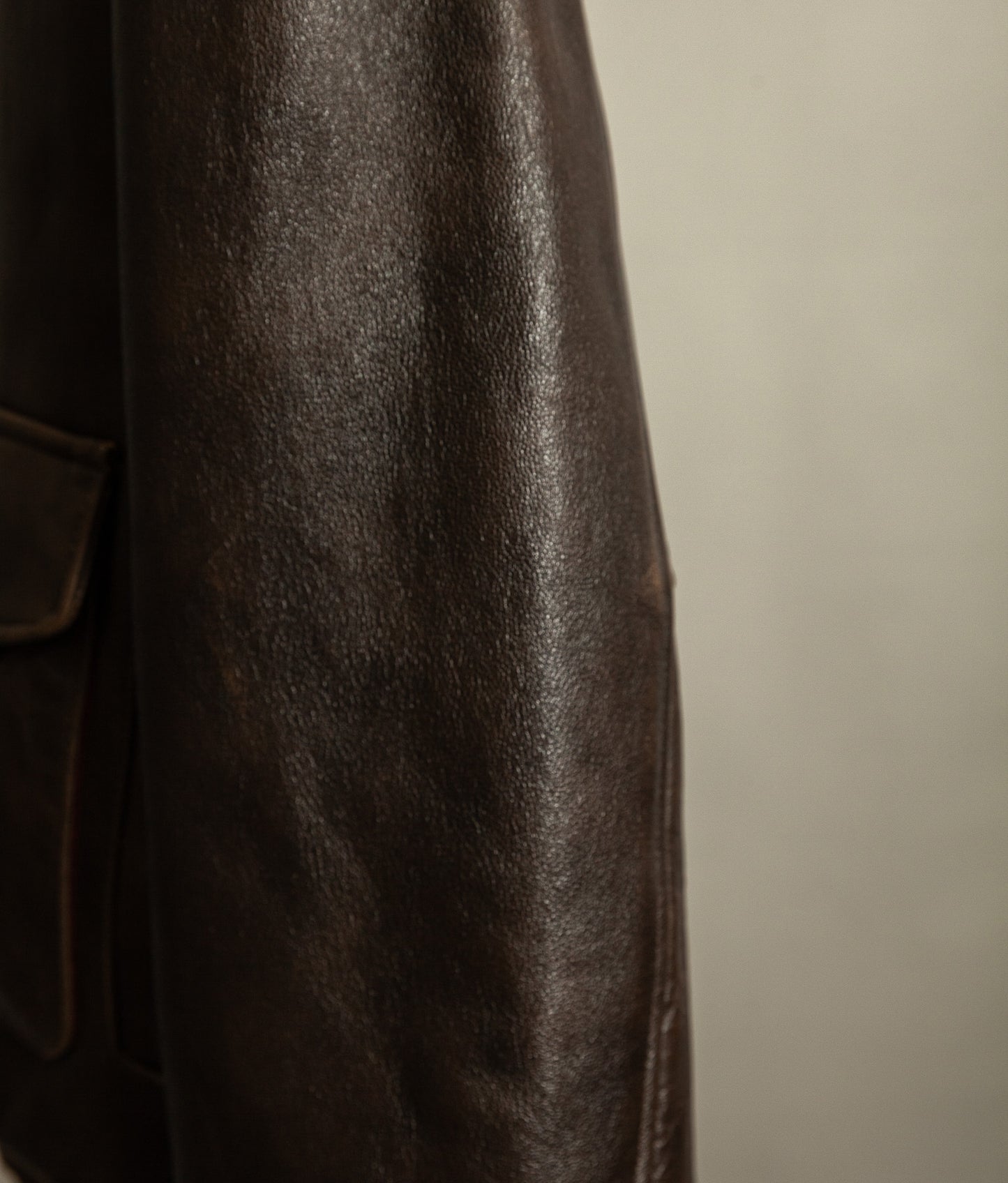 Vintage 1990s Avirex A2 Leather Flying Jacket USA Made