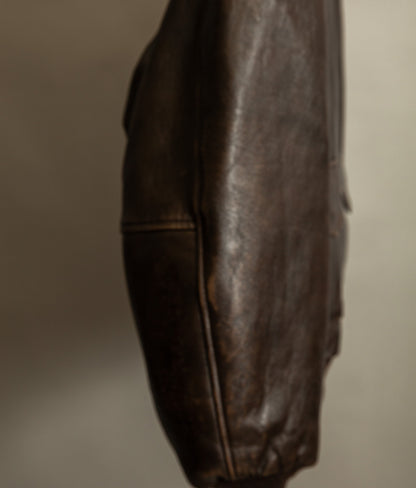 Vintage 1990s Avirex A2 Leather Flying Jacket USA Made