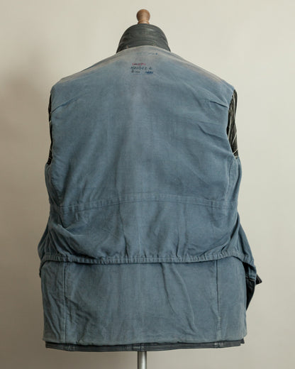 Vintage 1960s German Border Control Leather Jacket - Bundesgrenzschutz