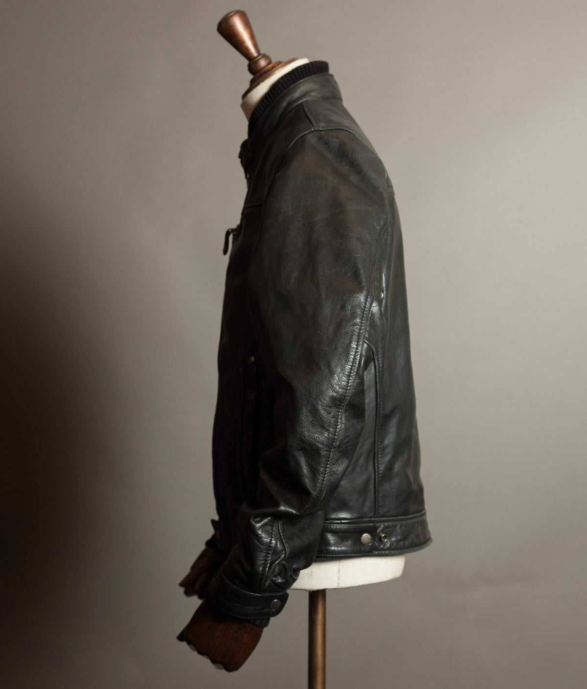 Schott NYC LC9201 Cowhide Leather Motorcycle Jacket