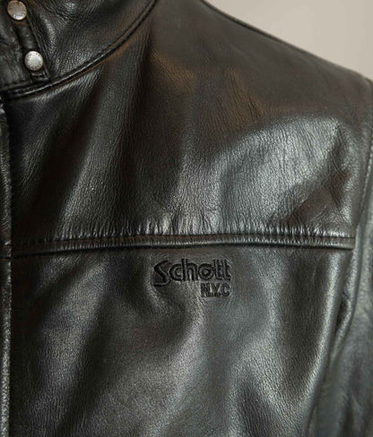Schott NYC LC9201 Cowhide Leather Motorcycle Jacket