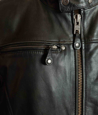 Schott NYC LC9201 Cowhide Leather Motorcycle Jacket