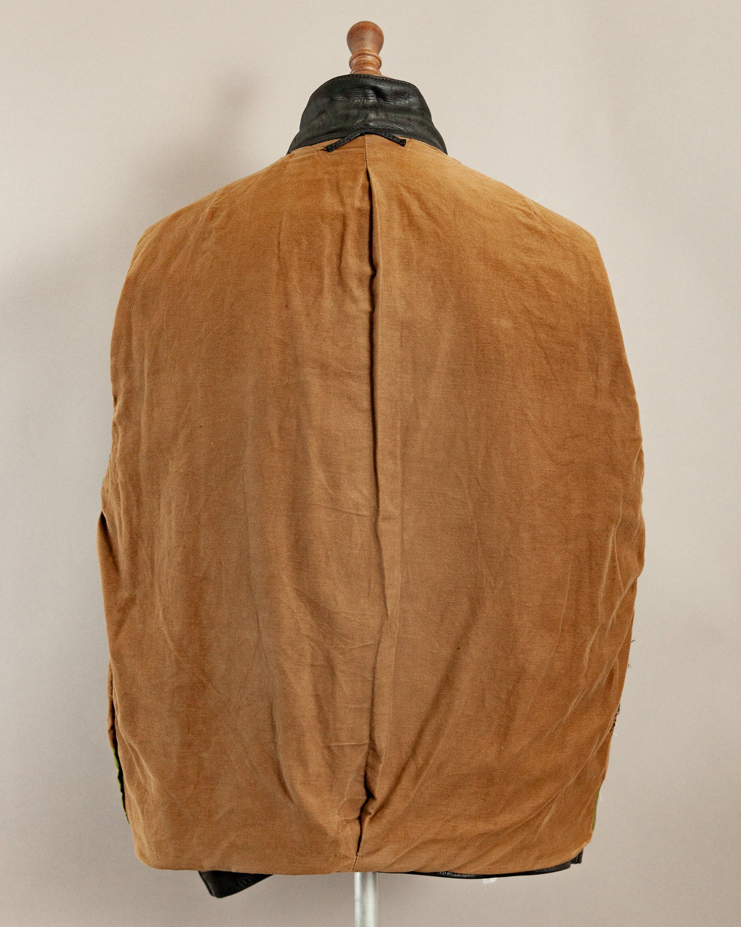 Vintage 1940s German Leather Motorcycle Jacket- XL (46)