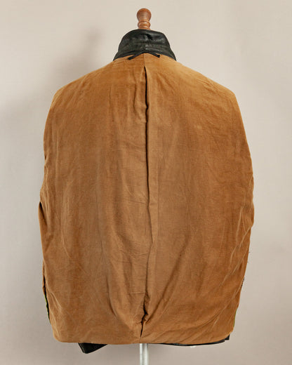 Vintage 1940s German Leather Motorcycle Jacket- XL (46)