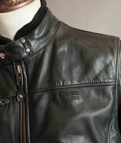 Schott NYC LC9201 Cowhide Leather Motorcycle Jacket