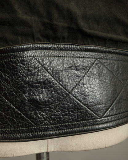 Vintage 1950s Austrian Police Motorcycle Jacket with RITSCH Zips