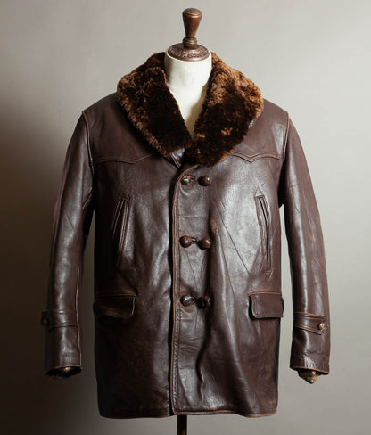 Original 1940s French 'Canadienne' Barnstormer Mackinaw Jacket