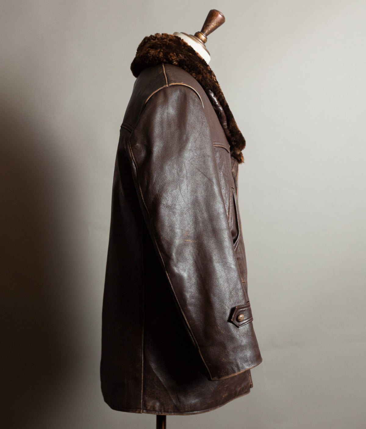 Original 1940s French 'Canadienne' Barnstormer Mackinaw Jacket