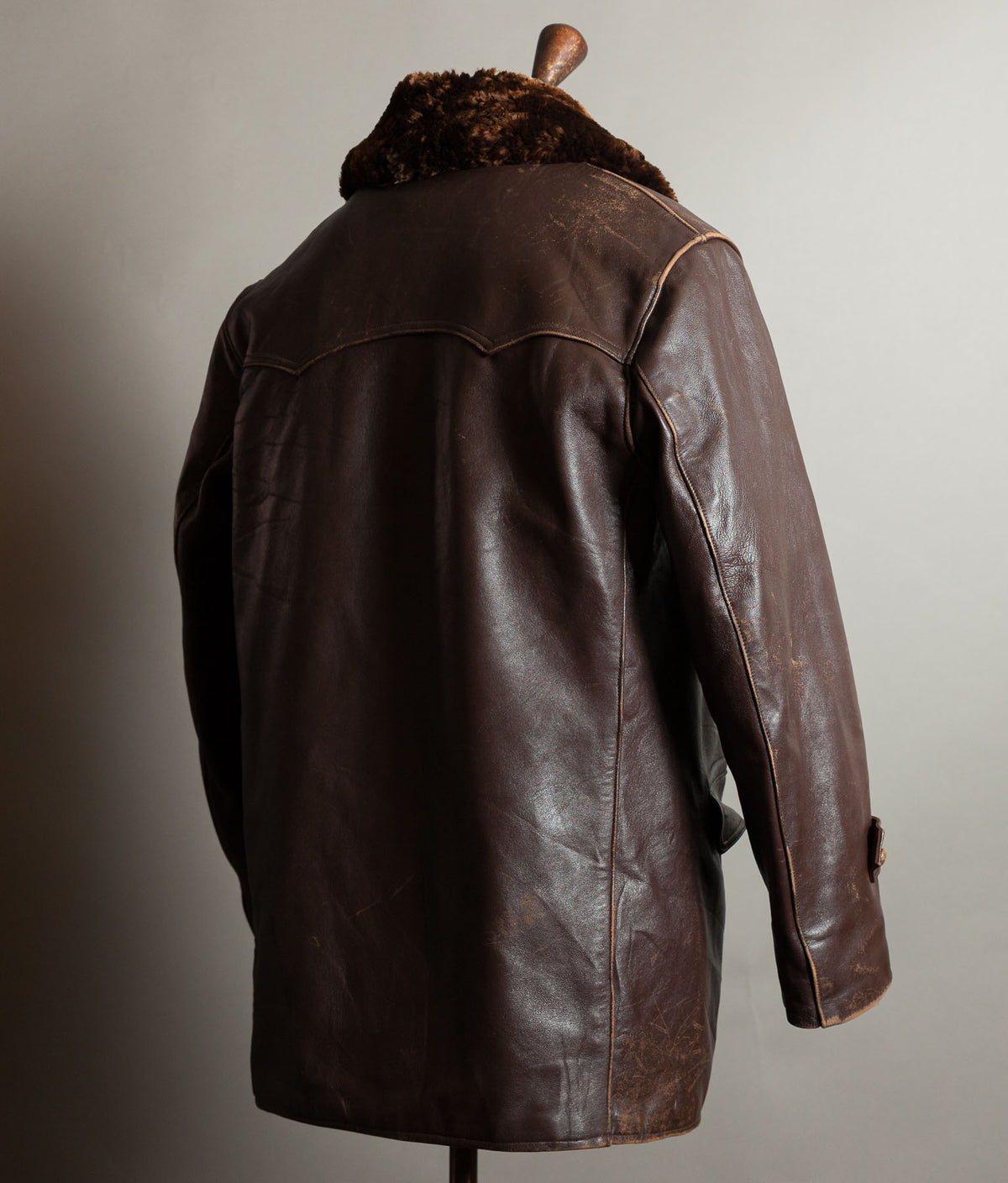 Original 1940s French 'Canadienne' Barnstormer Mackinaw Jacket