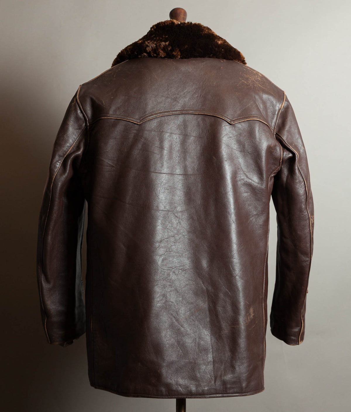 Original 1940s French 'Canadienne' Barnstormer Mackinaw Jacket