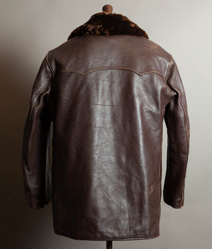 Original 1940s French 'Canadienne' Barnstormer Mackinaw Jacket