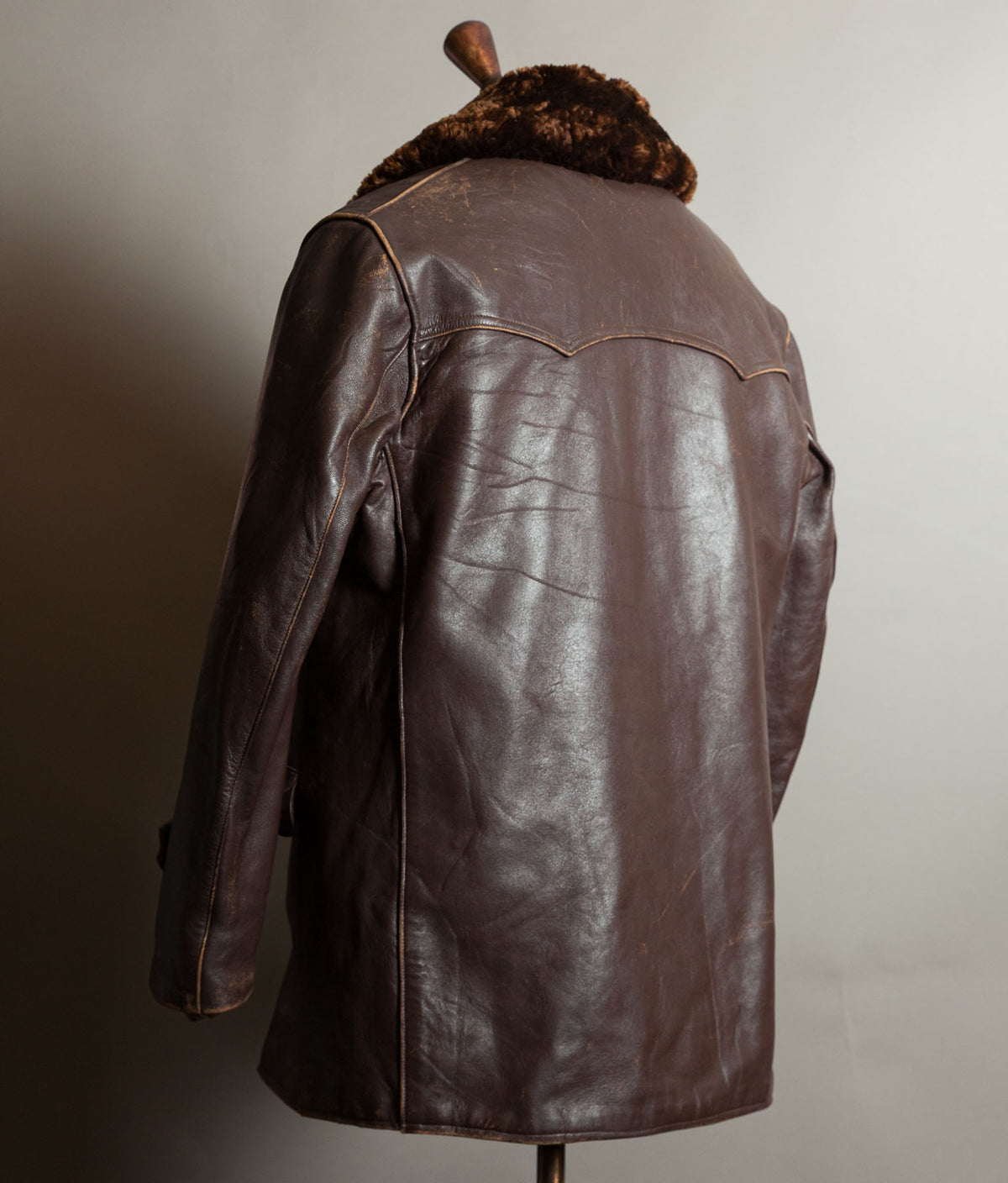 Original 1940s French 'Canadienne' Barnstormer Mackinaw Jacket