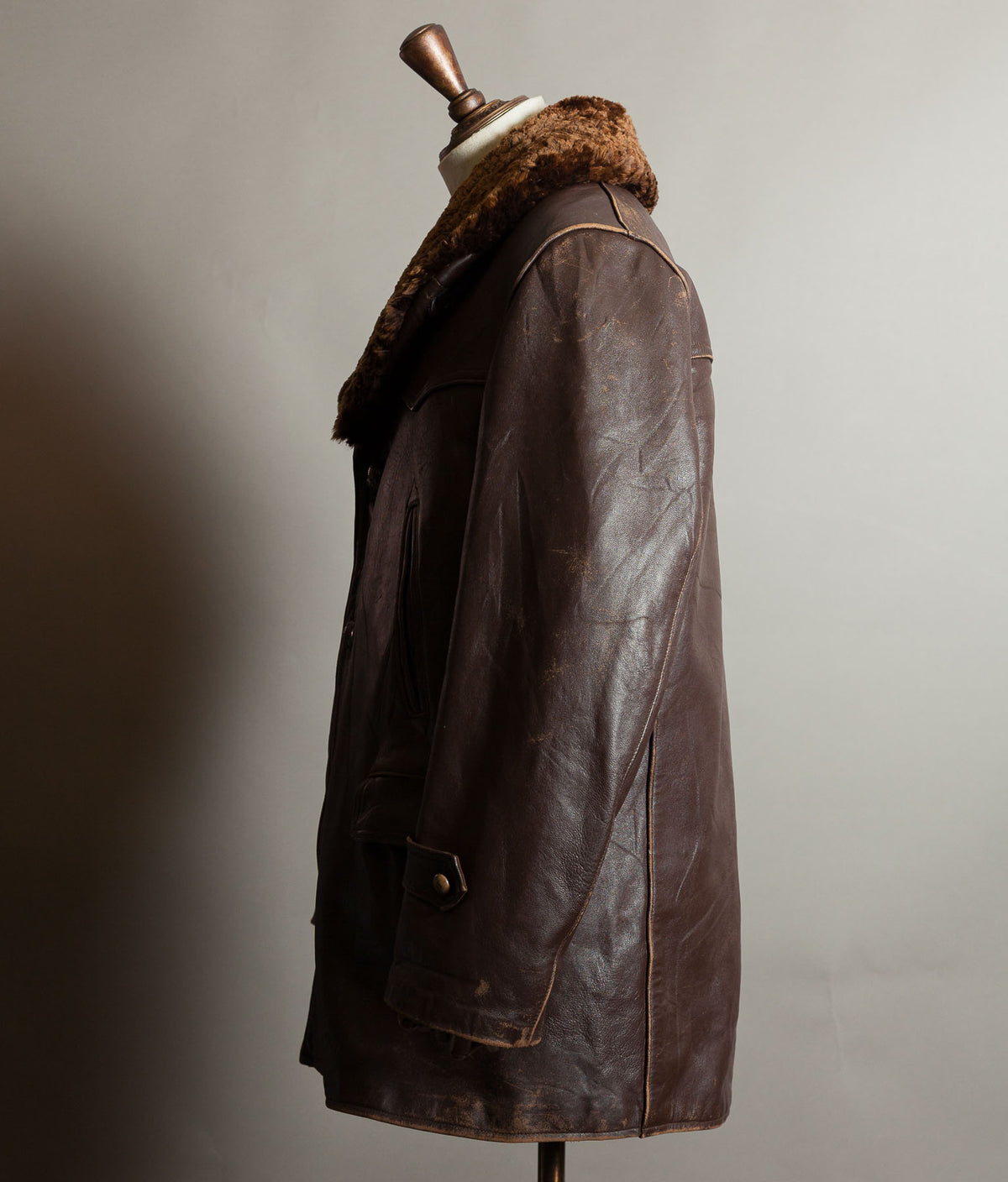 Original 1940s French 'Canadienne' Barnstormer Mackinaw Jacket