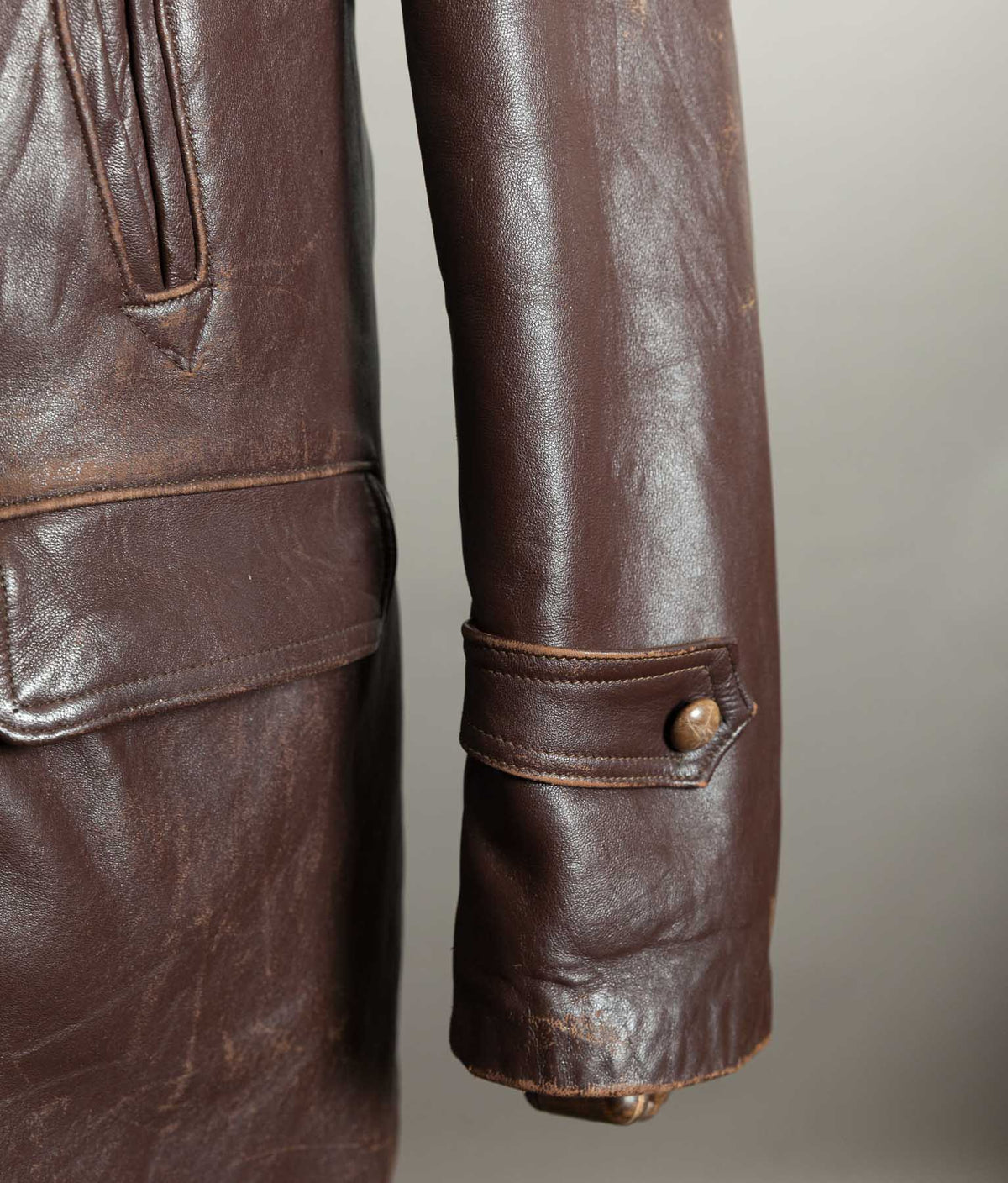 Original 1940s French 'Canadienne' Barnstormer Mackinaw Jacket