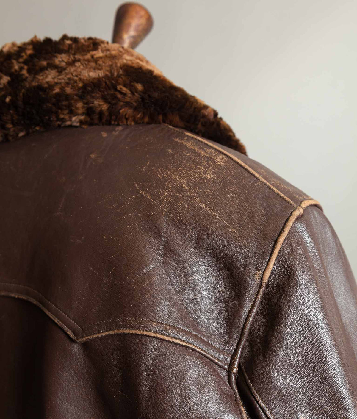 Original 1940s French 'Canadienne' Barnstormer Mackinaw Jacket