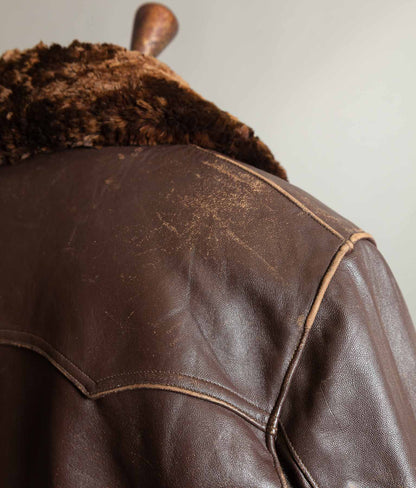 Original 1940s French 'Canadienne' Barnstormer Mackinaw Jacket