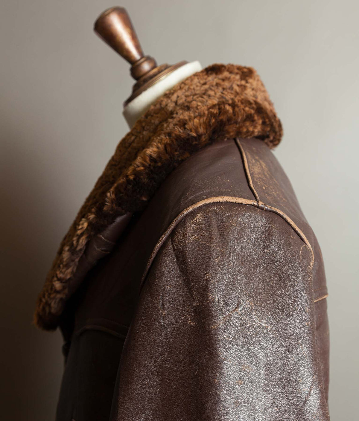 Original 1940s French 'Canadienne' Barnstormer Mackinaw Jacket