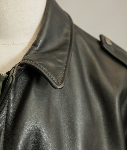Vintage 1980s Schott A-2 Leather Flight Jacket 184SM