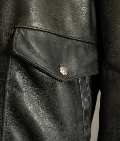 Vintage 1980s Schott A-2 Leather Flight Jacket 184SM