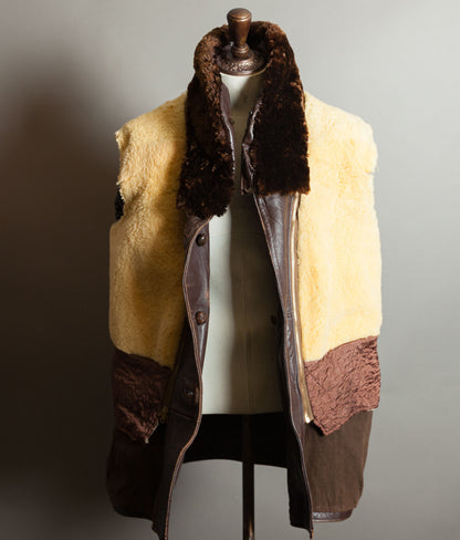 Original 1940s French 'Canadienne' Barnstormer Mackinaw Jacket