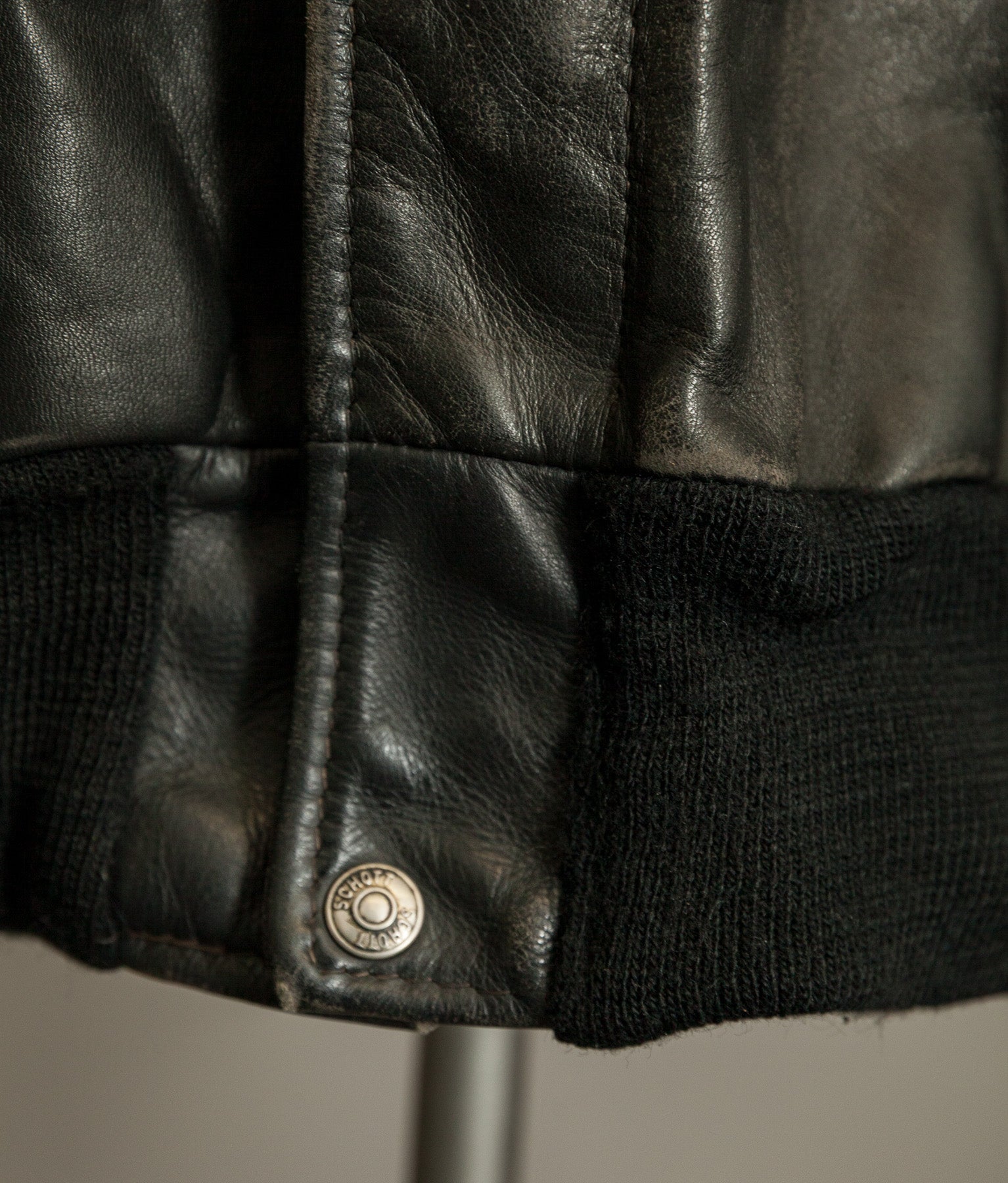 Vintage 1980s Schott A-2 Leather Flight Jacket 184SM
