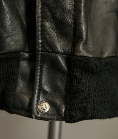 Vintage 1980s Schott A-2 Leather Flight Jacket 184SM