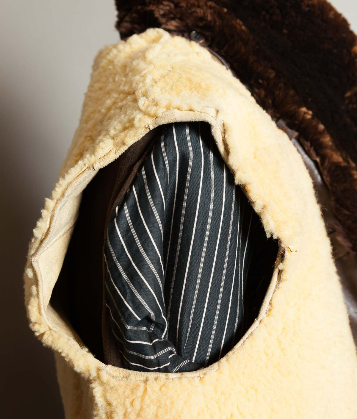 Original 1940s French 'Canadienne' Barnstormer Mackinaw Jacket