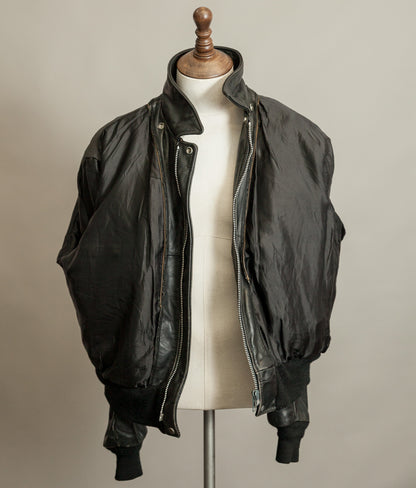 Vintage 1980s Schott A-2 Leather Flight Jacket 184SM