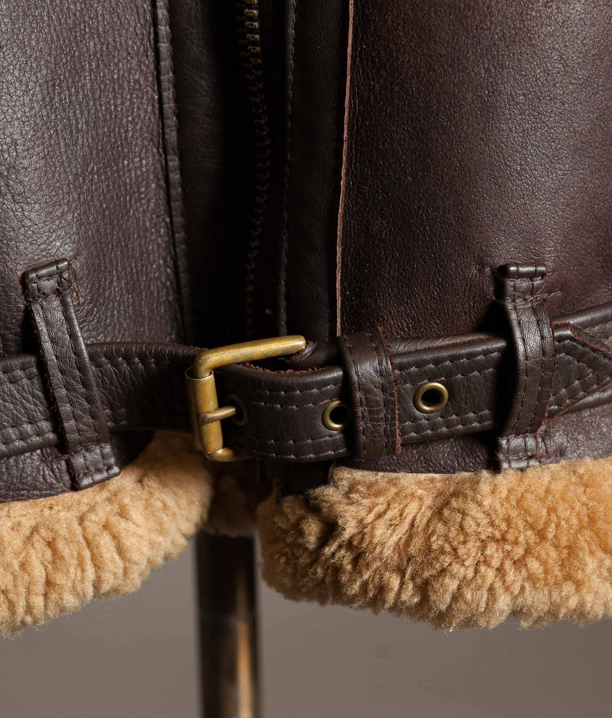 Vintage 1990s Cirrus RAF Irvin Sheepskin Shearling Flying Jacket