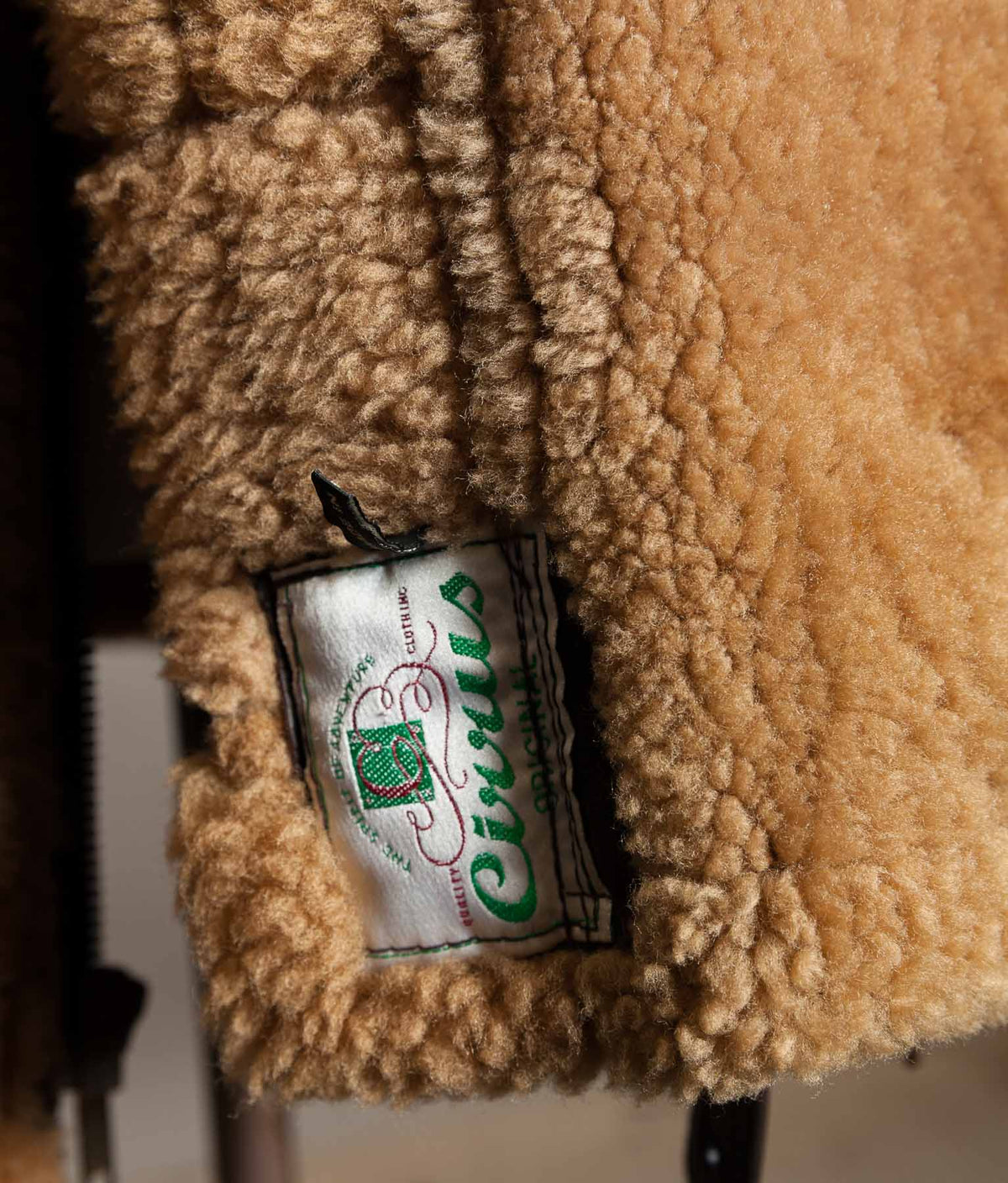 Vintage 1990s Cirrus RAF Irvin Sheepskin Shearling Flying Jacket