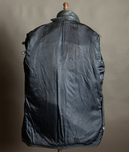 Original 1960s–70s West German Wasserschutzpolizei Leather River Police Jacket