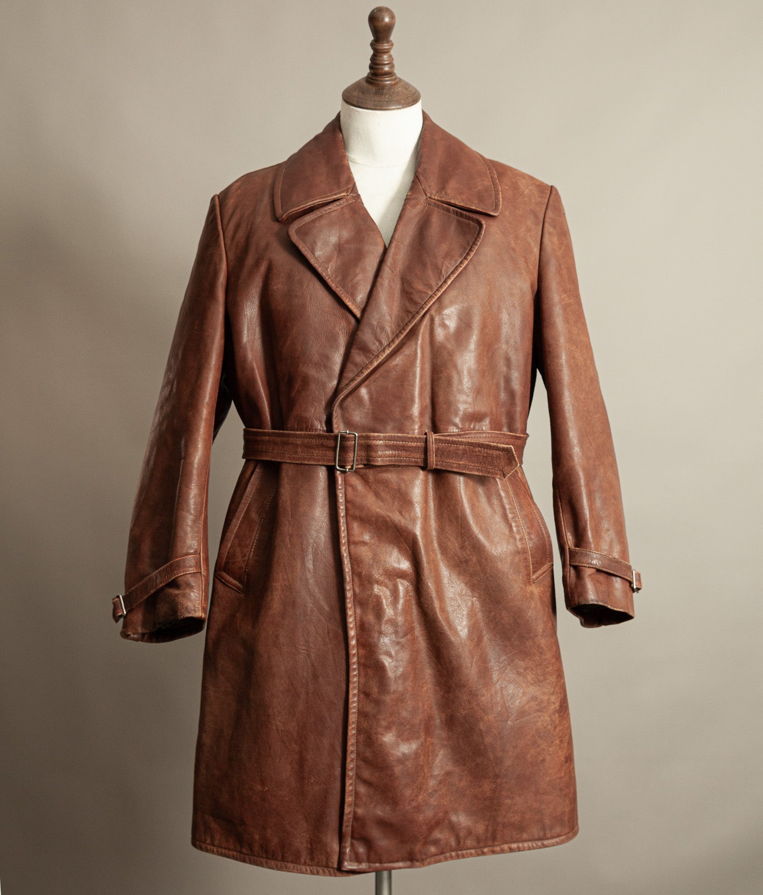 Revive & Restore Vintage | WWII & Post-War Leather Trench Coats