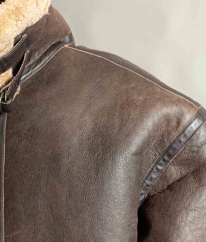 Vintage 1990s Memphis Belle B-3 Sheepskin Flying Jacket