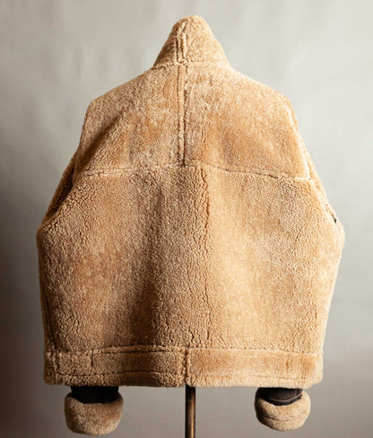 Vintage 1990s Memphis Belle B-3 Sheepskin Flying Jacket
