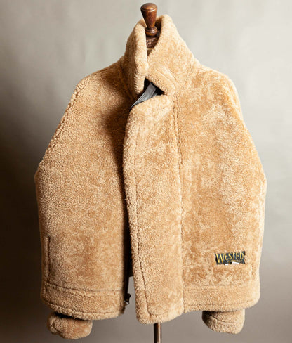 Vintage 1990s Memphis Belle B-3 Sheepskin Flying Jacket