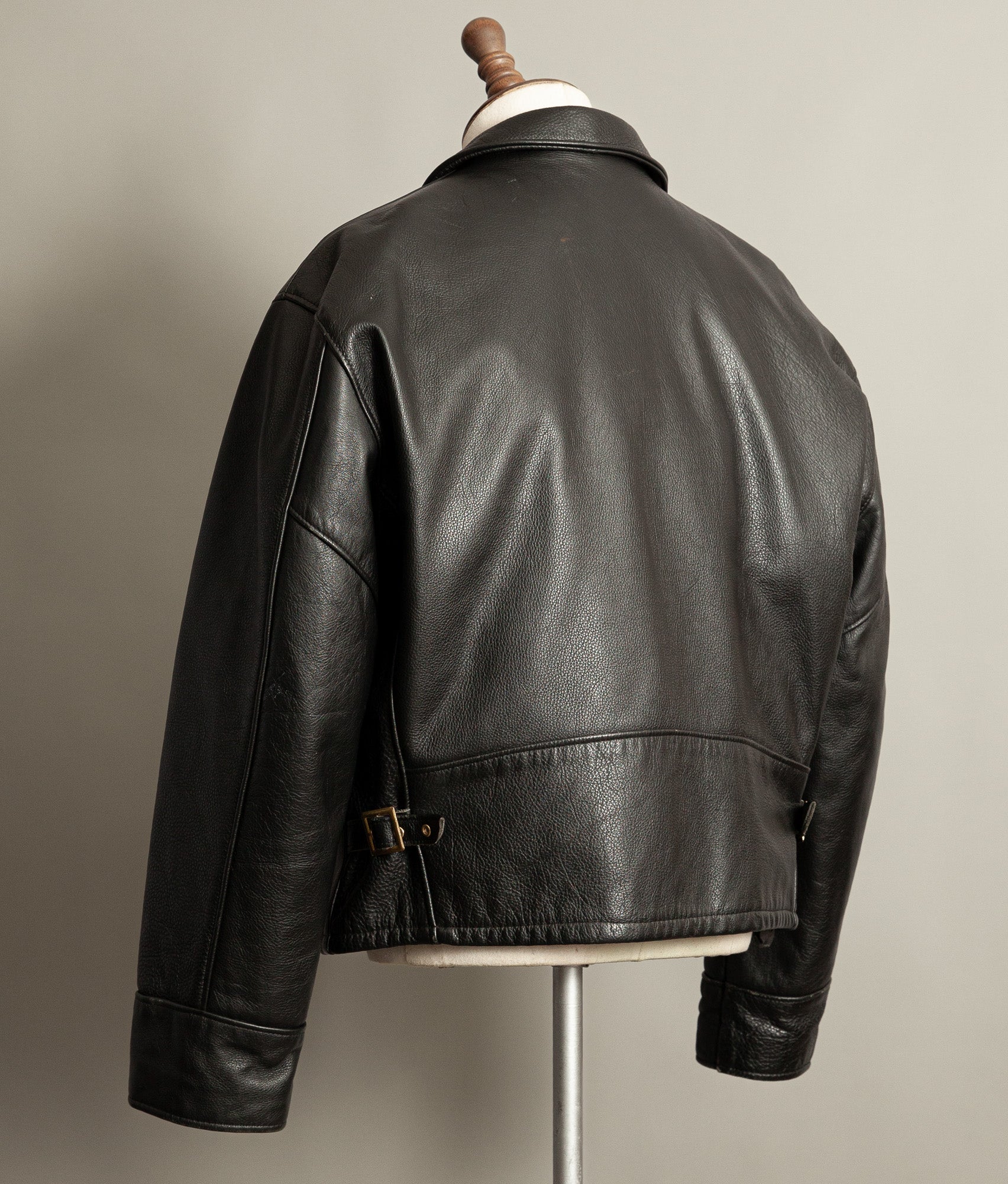 Vintage Schott 681 leather jacket side buckle adjusters